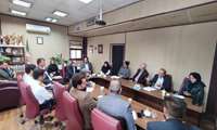 جلسه هم اندیشی نمایندگان نهادهای مختلف با ریاست و مدیریت مرکز 